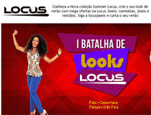 Tablet Screenshot of locusjeans.com.br